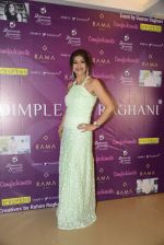 Model walks for designer Dimple Raghani on 30th July 2016